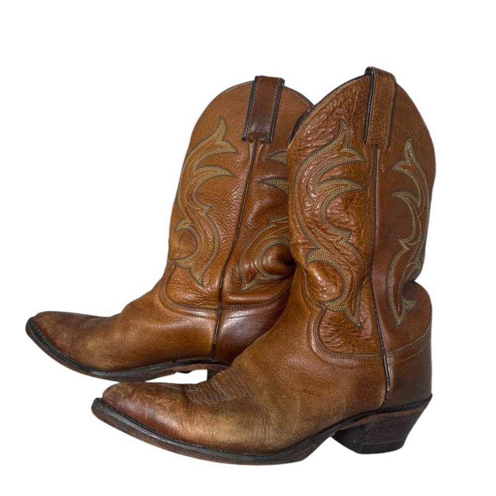 Justin women’s Leather Cowboy Boots size 7.5